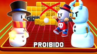 BONECOS DE NEVE PROIBIDO QUEBRAR BLOCOS NO BLOCK DASH LENDARIO STUMBLE GUYS RODA A ROLETA [upl. by Mal]