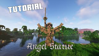 How To Build An Angel Statue  Minecraft Tutorial [upl. by Opaline459]