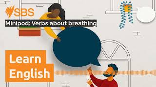 Minipod Verbs about breathing  SBS Learn English [upl. by Kleon]