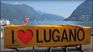 Explore Lugano Switzerland Walking Tour 🇨🇭  City Walk in 4k60fps HDR [upl. by Erdah976]