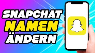 Wie ändere ich den Snapchat Benutzernamen Anleitung [upl. by Meehsar]