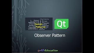 Observer Pattern in Qt [upl. by Cecilia]