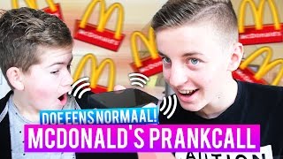 MCDONALDS PRANKCALL [upl. by Sucrad16]