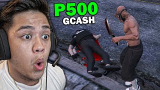 Pumatay ng PULIS sa Halagang 500 GCASH  GTA V Roleplay [upl. by Grimonia]