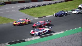 ACC  Close racing with Ferraris at Silverstone [upl. by Costin936]