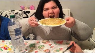 EATING SHOW MUKBANG ITA MINESTRONE CON RISO [upl. by Lovmilla]