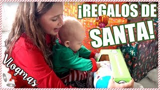 🎄 ¡ABRIENDO los REGALOS de SANTA  🎁 ❄️ VLOGMAS ❄️  Familia Carameluchi [upl. by Diego]