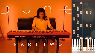 Dune Part Two  Epic Piano Suite  Katherine Cordova  Piano Tutorial  Piano Cover [upl. by Ladd152]