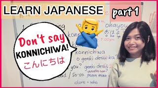 50 Useful Expressions  Japanese lesson for beginners part 1  Learn Nihongo Fast and Easy [upl. by Rovaert]