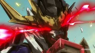 Tekkadan last stand  Gundam Barbatos last fight  Gundam ironblooded orphans ss2 ep 50 [upl. by Moclam]