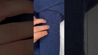 Unbelievable sweater repair 23 holes fixed [upl. by Ecirtaemed236]