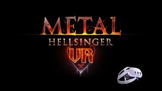 Metal Hellsinger VR Quest 3 Gameplay [upl. by Ognimod879]