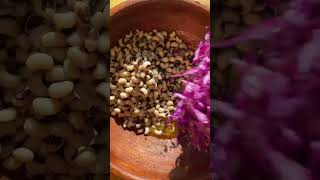 Perfect plantbased blackeyed pea amp cabbage salad bowl🥬salad natural blackeyedpeas shorts [upl. by Davie460]