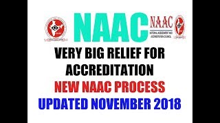 NAAC Big relief to not to fill metrics of 50 Weightage Visit wwwnaacin download record formats [upl. by Story877]