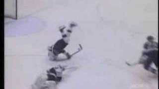 Scott Pellerin Amazing Goal While Falling 199293 [upl. by Nolyd]