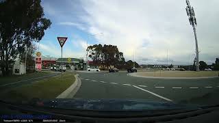 Dash cam  Gungahlin Canberra ACT  29062024 [upl. by Anilem]