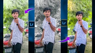 Lightroom Premium Photo Editing  Soft Green Tune Edit  How To Lr Editing [upl. by Aoket]