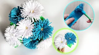 Paper flowerseasily and quickly with your own hands👐🌸made of colored paper DIY💁‍♀️NEW VIDEO BELOW👇 [upl. by Jepson314]