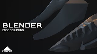 Blender  Edge Sculpting [upl. by Aikrahs]