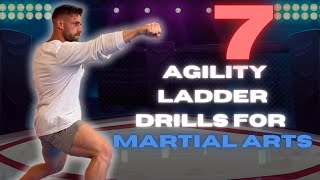 7 Agility Ladder Drills for Martial Arts [upl. by Norved]