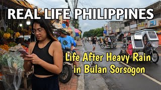 See the Life After HEAVY RAIN in the Town of BULAN SORSOGON PHILIPPINES [upl. by Fini]