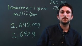 How Many Milligrams Are in a Gram for a Conversion  Measurement Conversions [upl. by Child262]