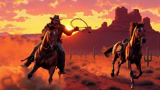 Cowboy with Wild West Folk Music and Classic Texas Country [upl. by Cattier91]