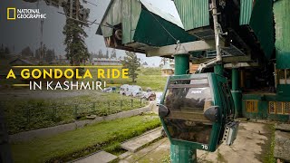 A Gondola Ride in Kashmir  It Happens Only in India  National Geographic [upl. by Alliuqahs758]