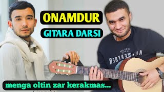 ONAMDURAKBAR RAVSHANOVGITARA DARSIОНАМДИРАКБАР РАВШАНОВГИТАРА ДАРСИGITARANI CHOLКАВЕРCOVER [upl. by Idet701]