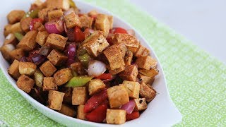 Easy Tofu Sisig Recipe  Yummy PH [upl. by Auqenat]