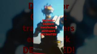 Decimator Goddard Destroys transformers earthspark thecybersquad [upl. by Auric]