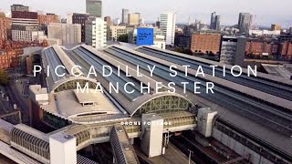 Above Piccadilly station and Mayfield depot Manchester [upl. by Winson]