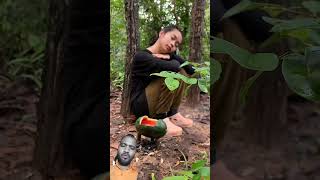 Survival Skills In Forest  SIMPLE but USEFULsurvival camping bushcraft funny viralvideo [upl. by Nealy]