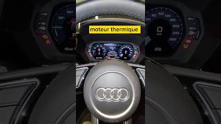 Comment démarrer le moteur thermique avec voiture hybride [upl. by Ynneh374]