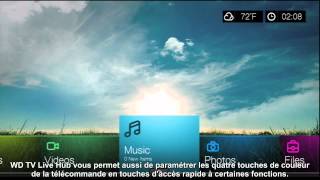 WD TV Live Hub Personalize Your Experience video French [upl. by Melisandra]