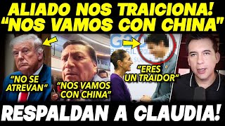 MARTES NEGRO SALEN TRAIDORES ¡SENADOR AMAGA A TRUMP CHINA ATENTO RESPALDAN A SHEINBAUM [upl. by Tnelc]