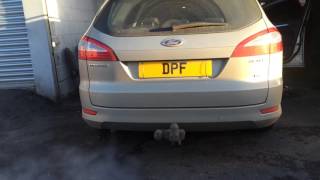 2009 ford Mondeo DPF regeneration at wwwdoncasterdpfcleaningcouk [upl. by Aroled]