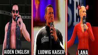 EVERY ANNOUNCER IN WWE GAMES⚔️ wwe2k24 [upl. by Terrena]