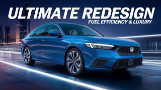 Unleashing the 2025 Honda Accord Hybrid The Ultimate Redesign for Fuel Efficiency amp Luxury [upl. by Talbott]