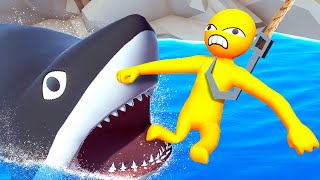 MEGALODON Shark Hunts Ragdolls  Havocado Gameplay [upl. by Hurley]