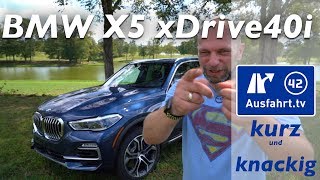 2018 BMW X5 G05  Ausfahrttv Kurz und Knackig [upl. by Zeuqirdor374]