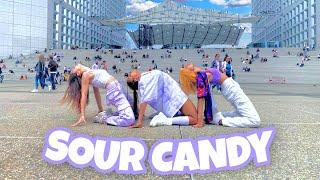 DANCE IN PUBLIC SOUR CANDY  Lady Gaga ft BLACKPINK  CHOREOGRAPHY by Yunjae Crew  France [upl. by Bennet92]