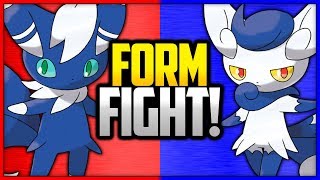 Meowstic Male vs Female  Pokémon Form Fight [upl. by Singhal432]