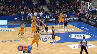 Lietuvos Rytas  Khimki Highlights 040313 [upl. by Eiramyllek698]