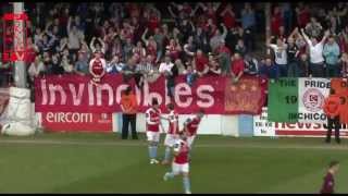 Goal Killian Brennan vs Drogheda United 06052013 [upl. by Ahscrop]