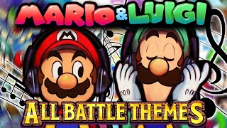 Mario amp Luigi All Battle Themes [upl. by Notecnirp125]