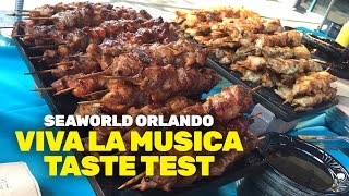 Viva La Musica Taste Test at SeaWorld Orlando [upl. by Zondra]