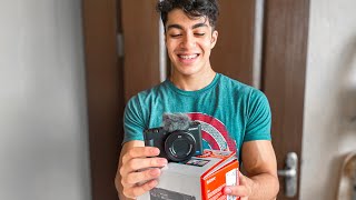 NEW CAMERA UNBOXING Upgrading To Sony  Back Workout [upl. by Ahsienroc]