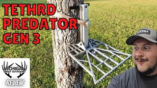 Tethrd Predator Platform  Gen 3 Best Saddle Hunting Platform [upl. by Essie715]