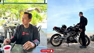 A Short Ride on Aprilia Shiver 🏍 at Port Dickson Coastal Roads 🏖  My 1st SJCAM C100 Video 🎞 ★4K★ [upl. by Krahmer393]